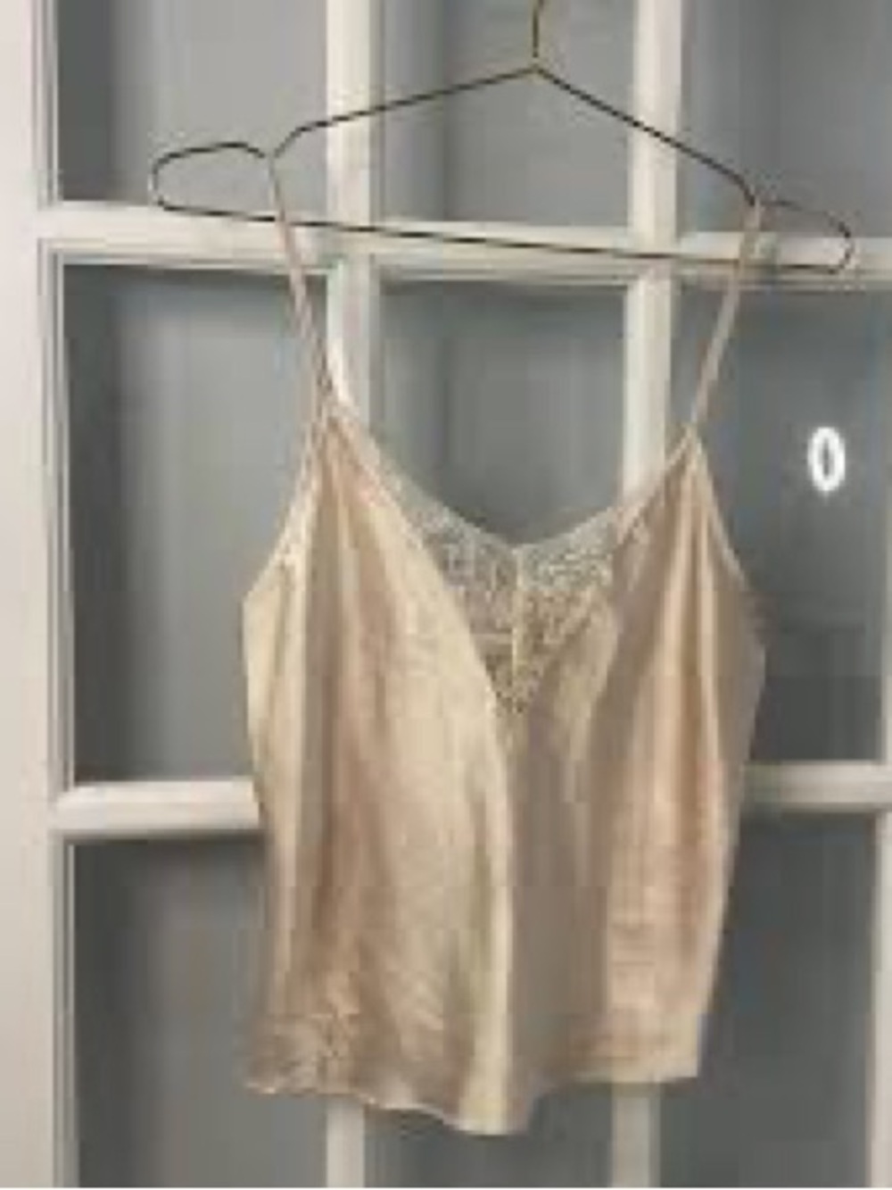 🍄3 for $10🍄- Coquette Girl Full Lace Back Blush Pink Satin Cami
